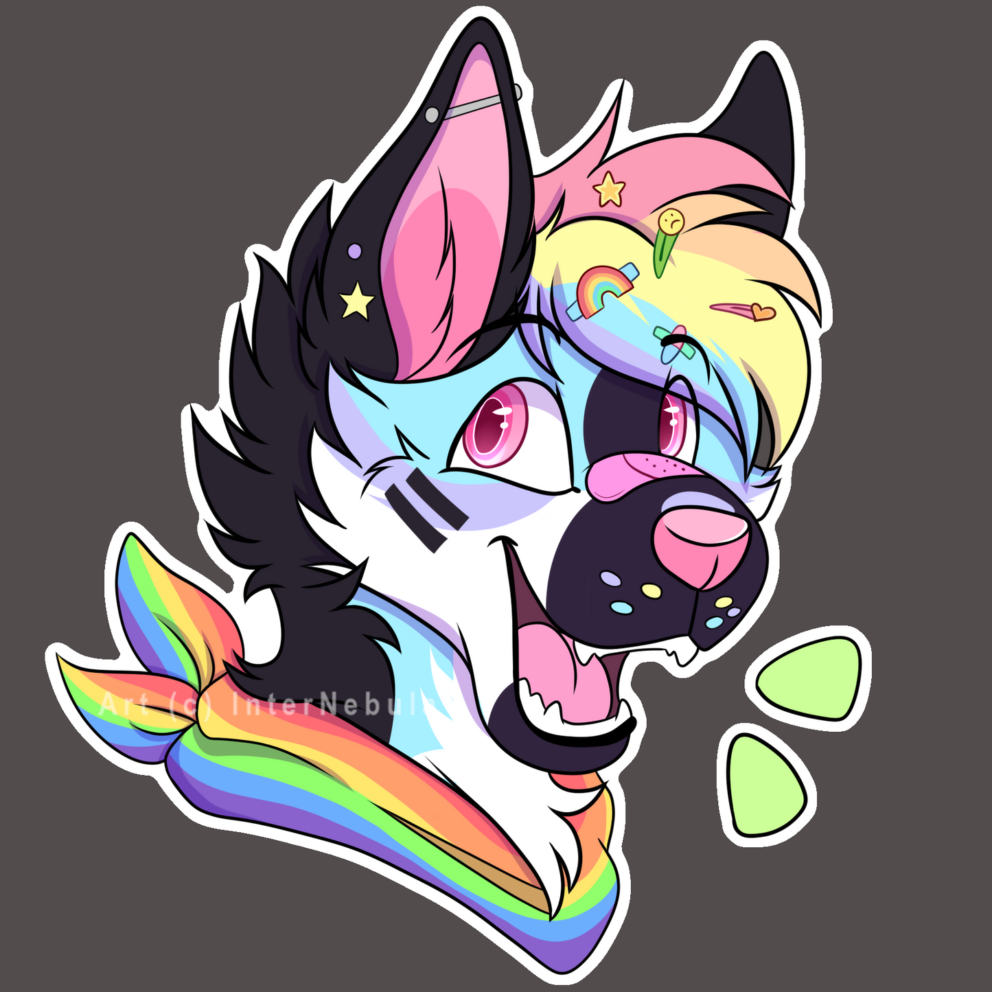 Fursuit Badge